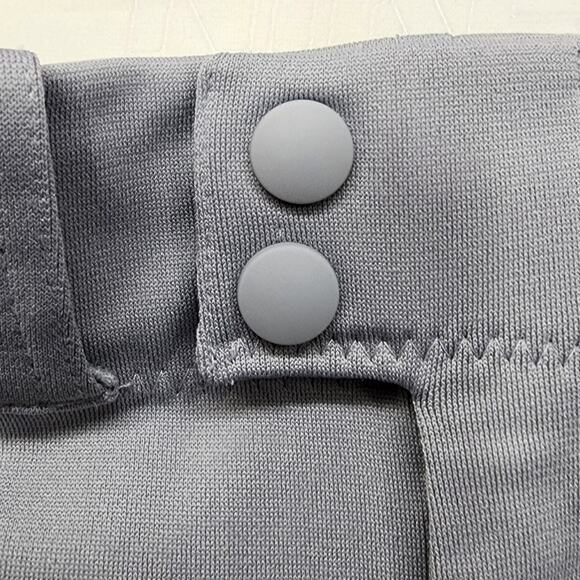 Nike Pants Womens M Gray Vapor Select 2 Softball 3/4 Length Fitted Athletic - Picture 3 of 13